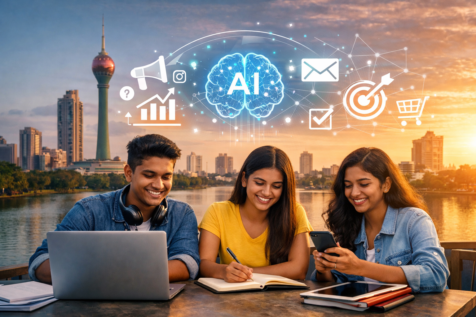 How AI is Shaping the Future of Digital Marketing Careers for Students in Sri Lanka
