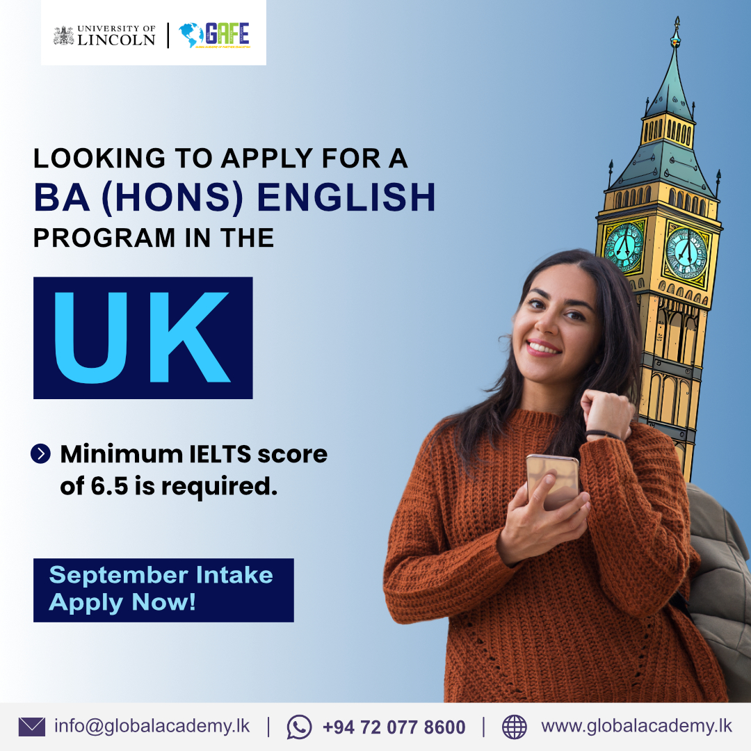 BA (Hons) in English