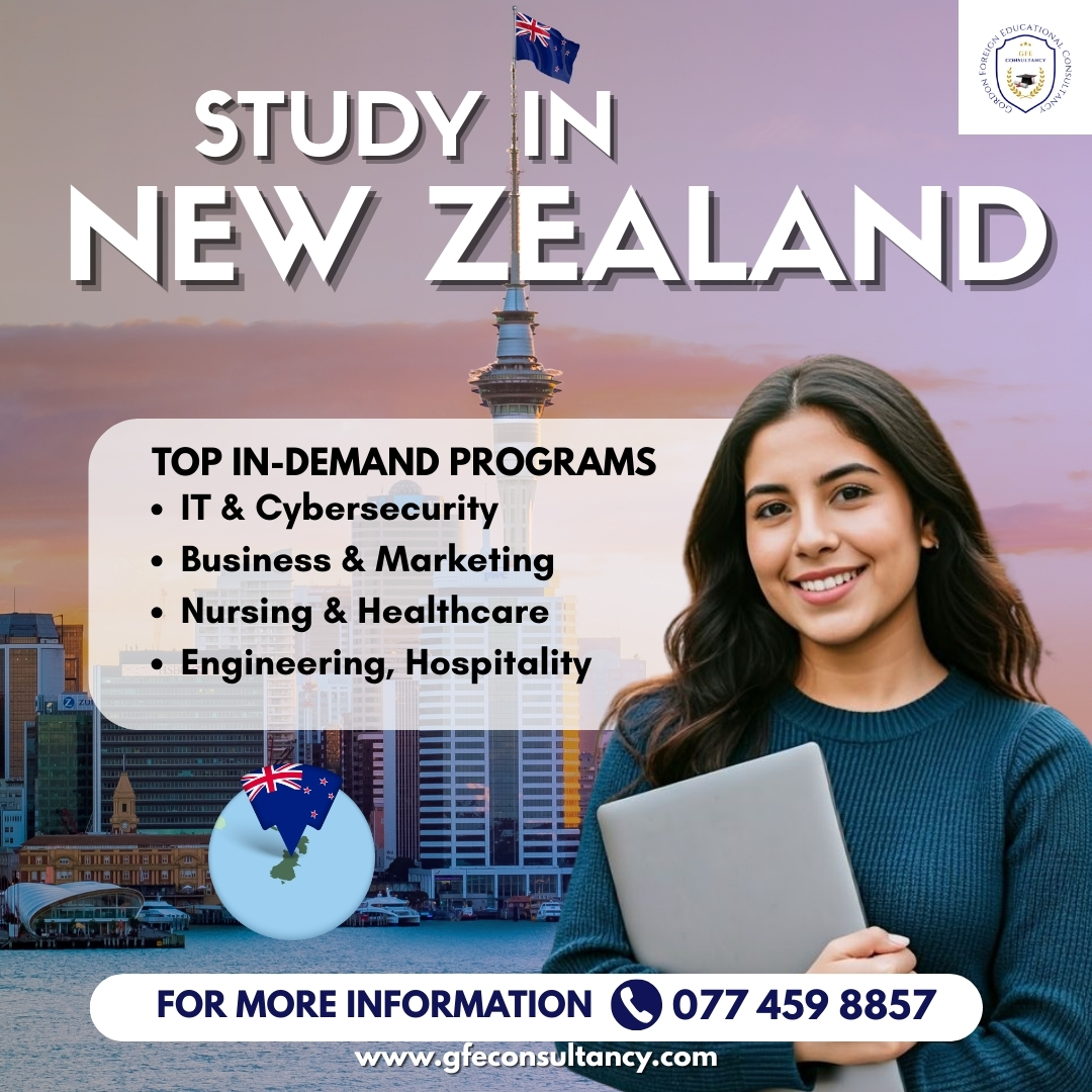 Start your journey in New Zealand  🇳🇿 New Intakes Open - Apply Now! 