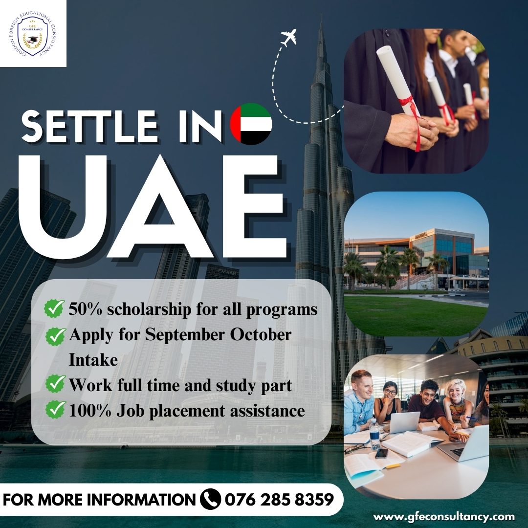 Settle in the UAE & Shape Your Future! 
