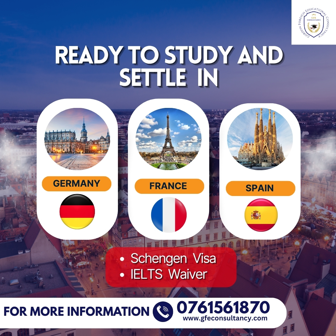 Study in Europe – Settle for Success!
