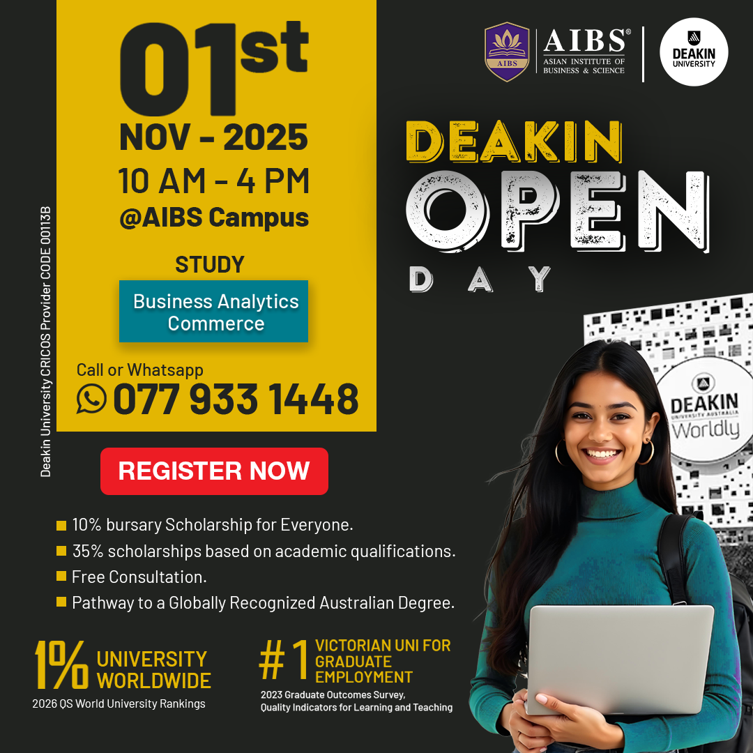 Discover Your Future with Deakin University @ AIBS Campus - Open Day!