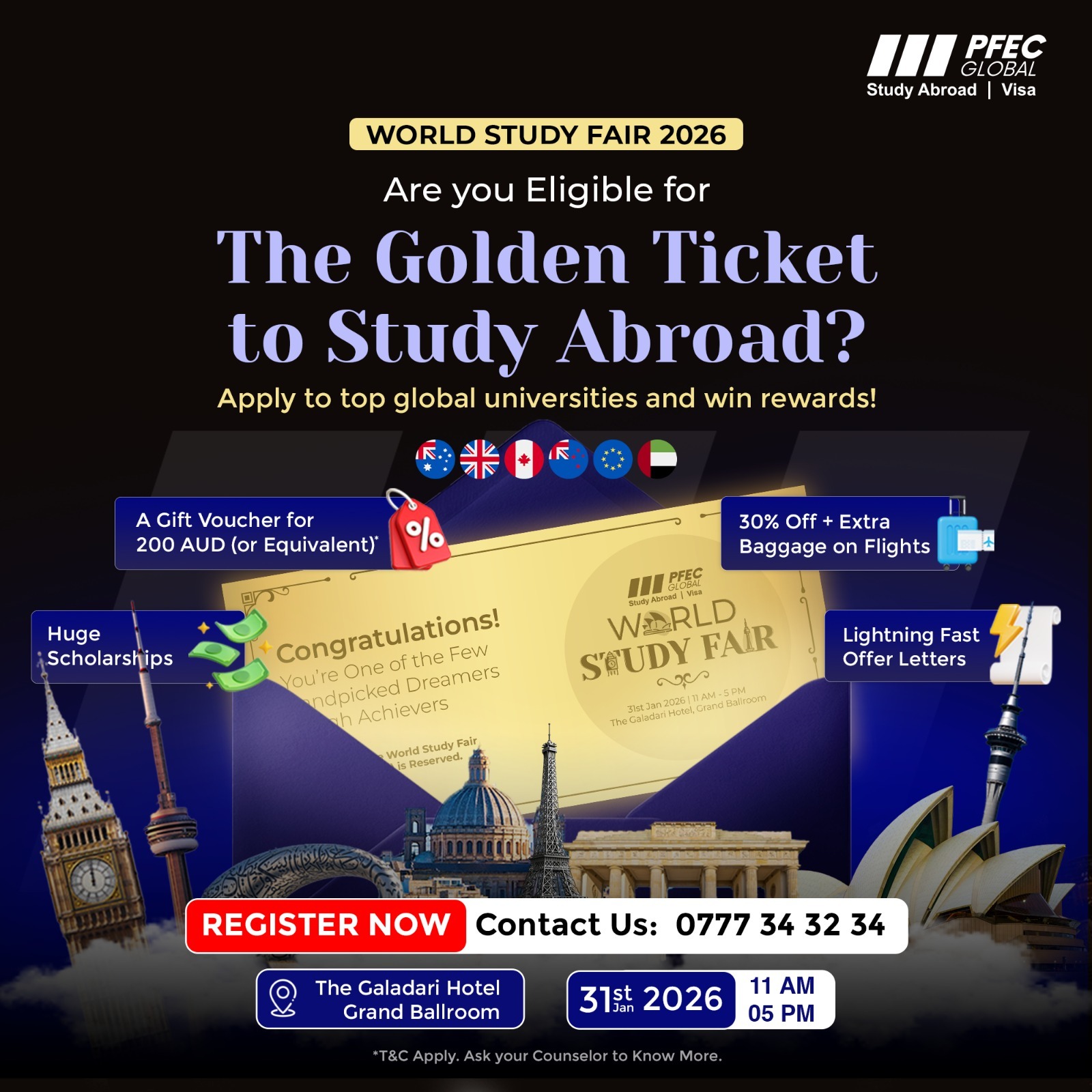 World Study Fair 2026 – Unlock Global Education Opportunities!