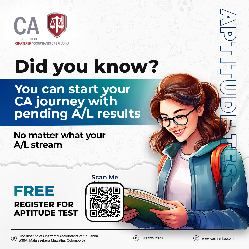 Start Your CA Journey Right After A/Ls - Register Today!