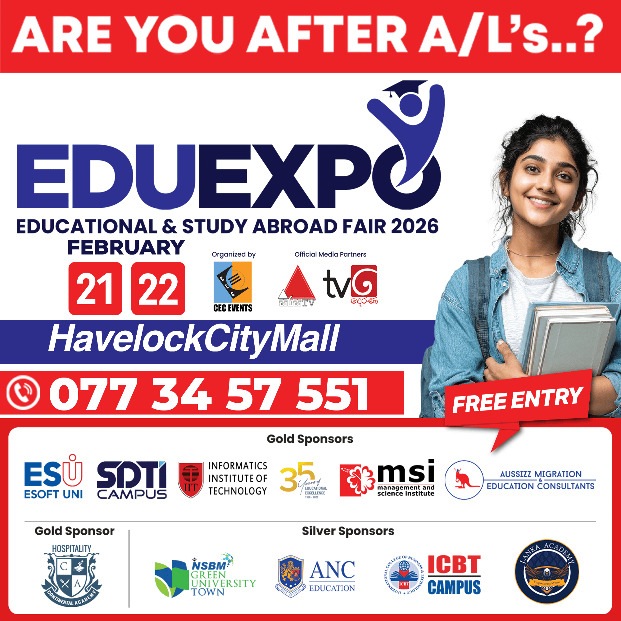 EduExpo – Educational & Study Abroad Fair 2026!
