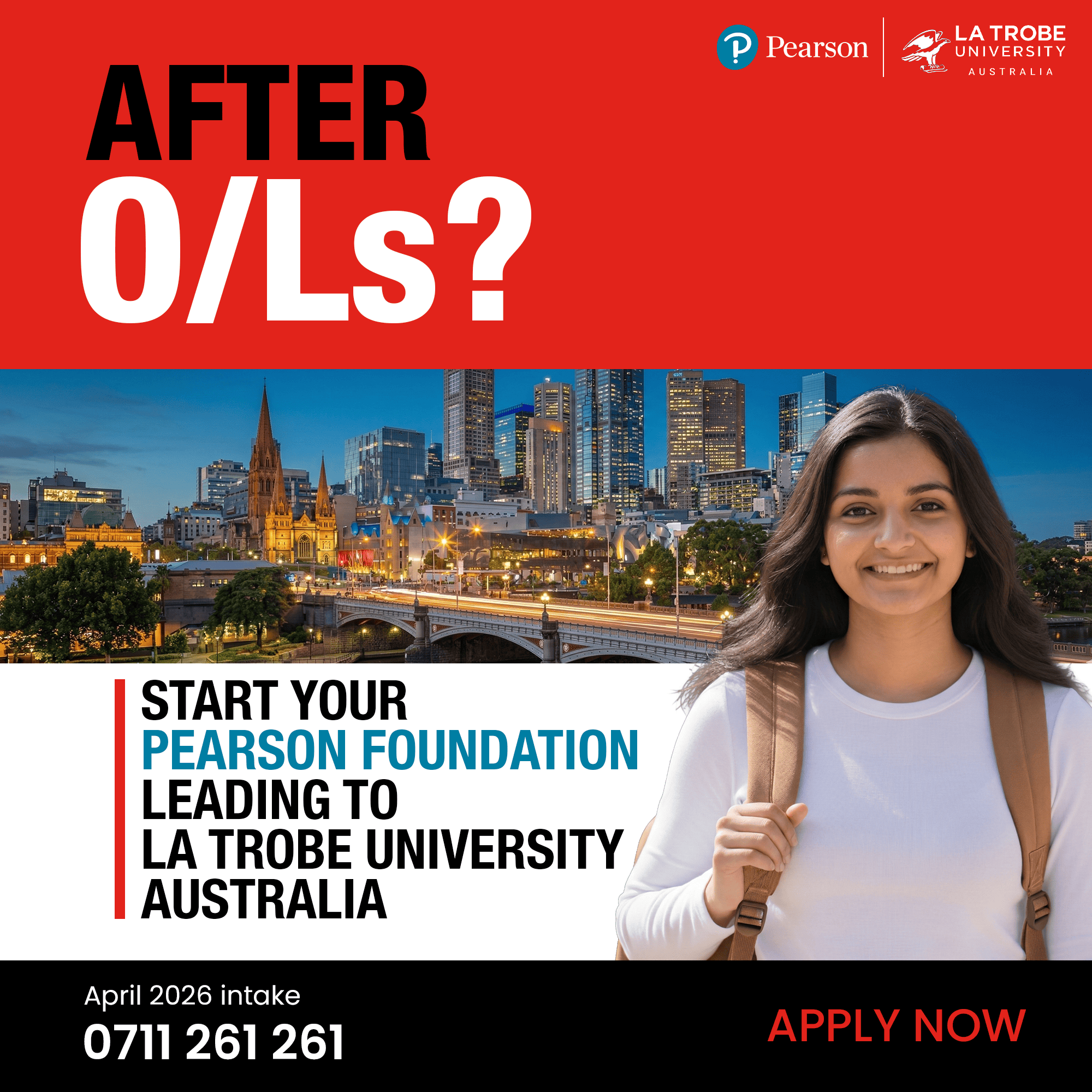 Your Global University Journey Starts After O/Ls!