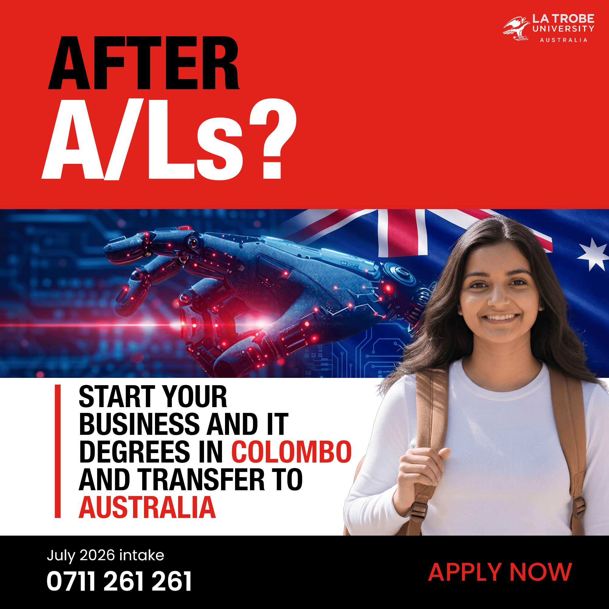 Study Business & IT in Colombo - Transfer to Australia!