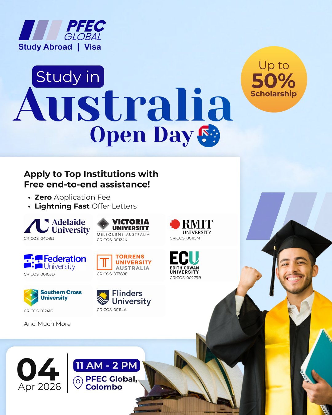 Study in Australia Open Day
