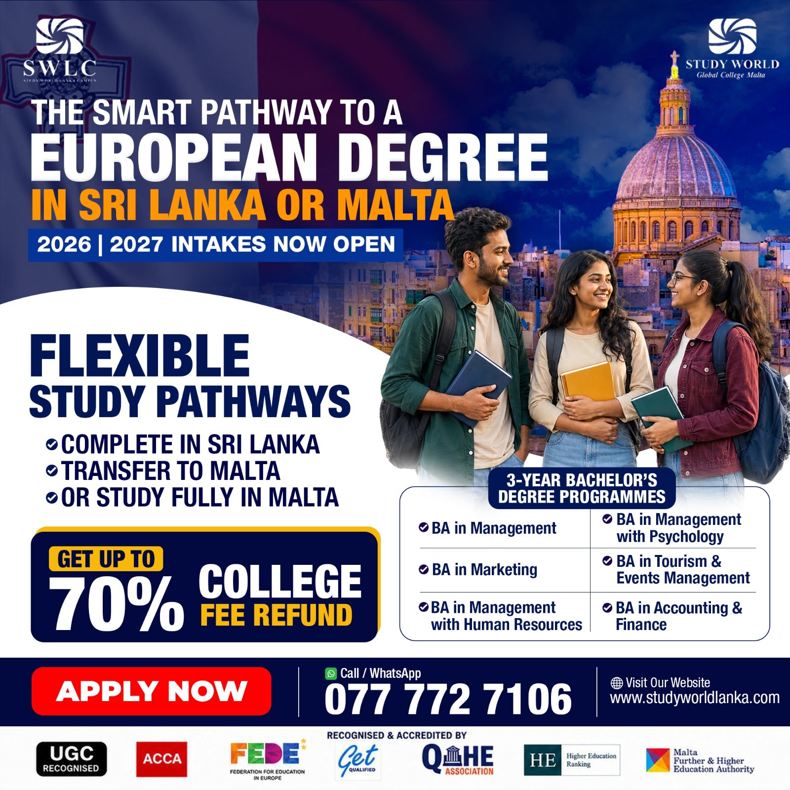 Your Pathway to a European Degree Starts Here