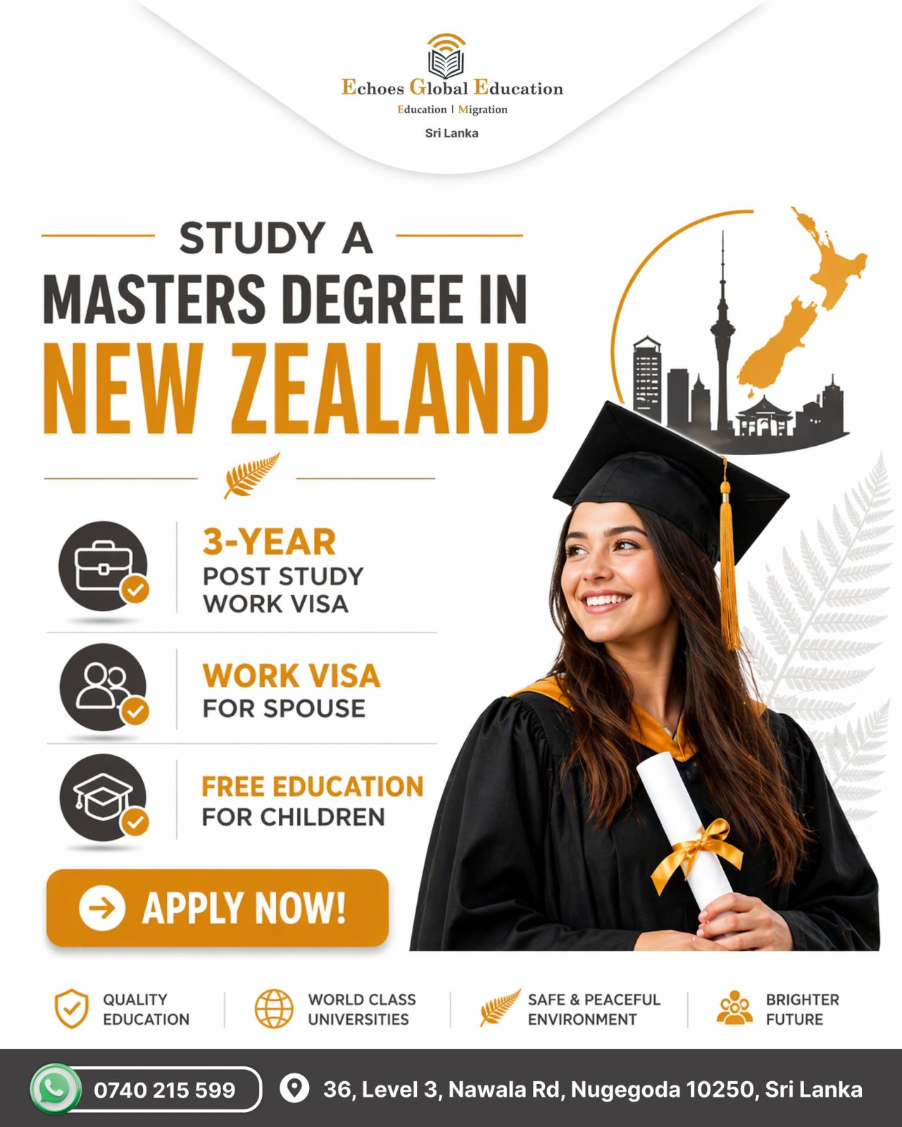 Study Your Master’s Degree in New Zealand