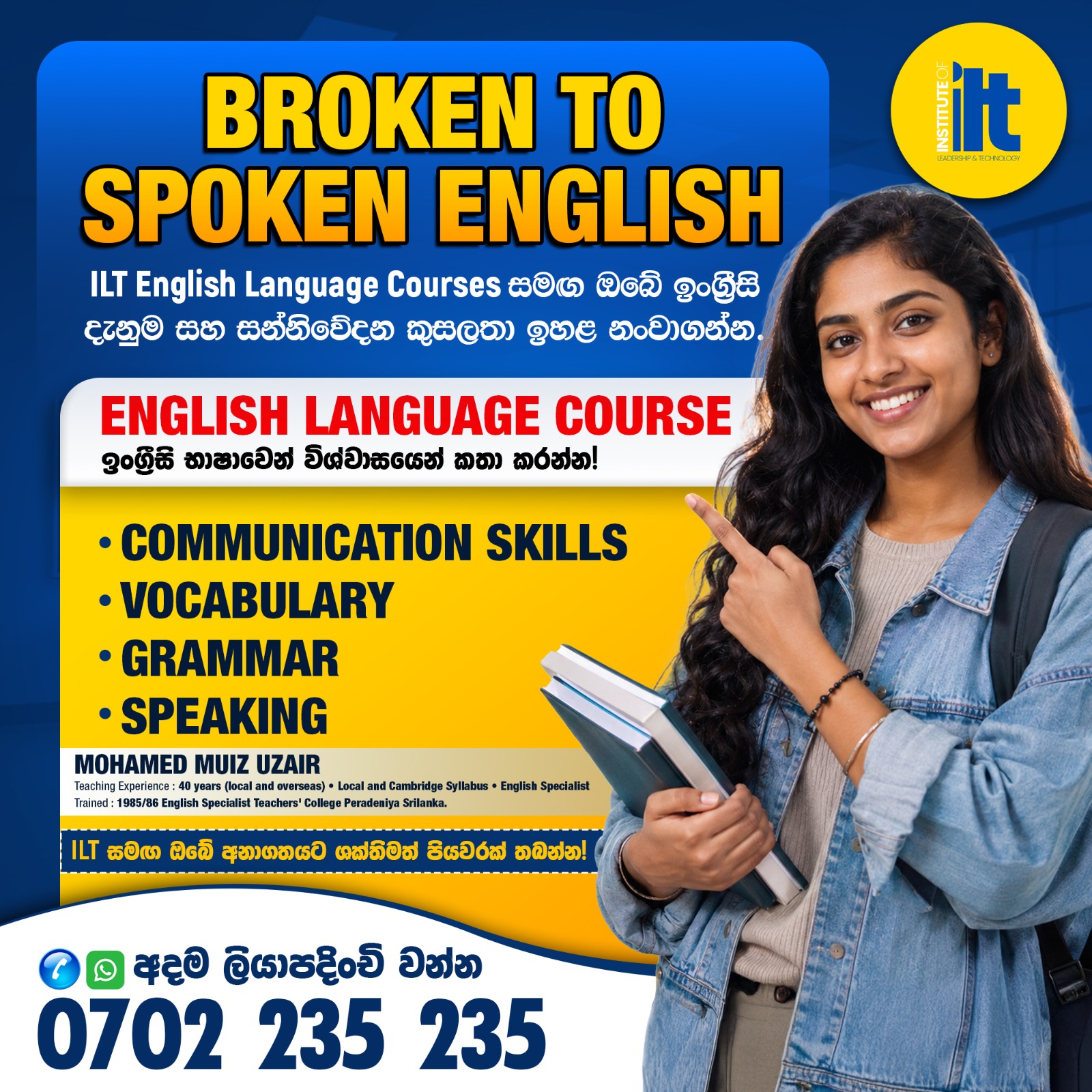 Speak English with Confidence. Transform Your Future