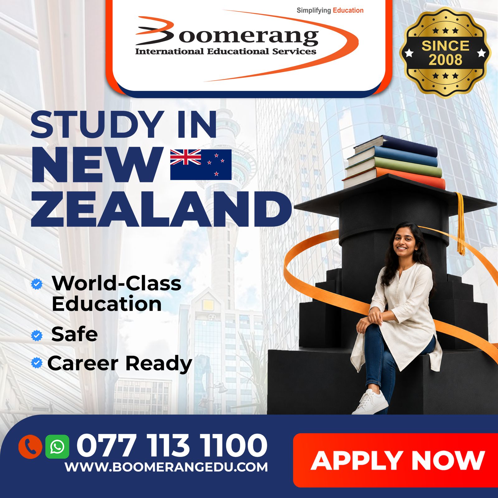 Study in New Zealand – Build a Bright Global Future