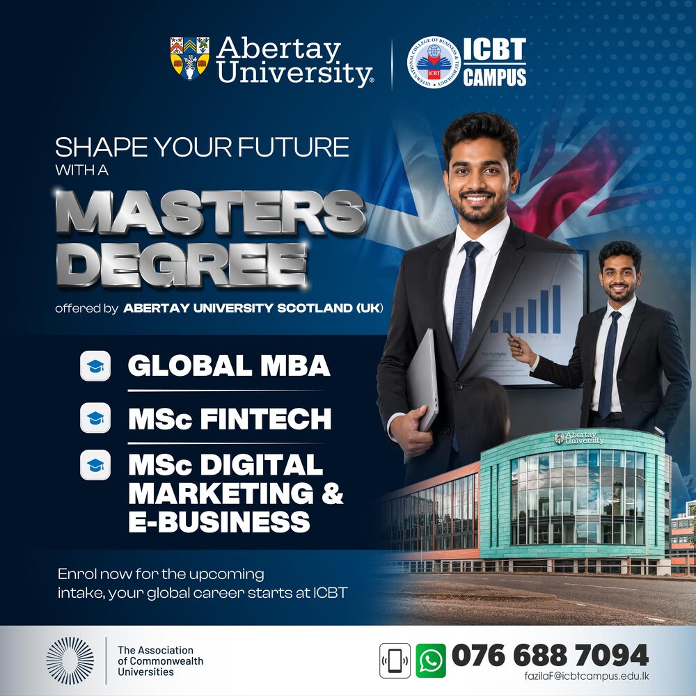 Earn a UK Master’s Degree with Abertay University at ICBT Campus