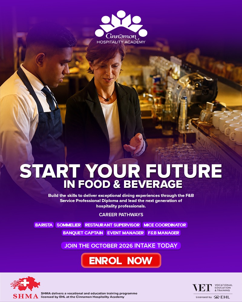 Turn Your Passion for F&B Into a Career