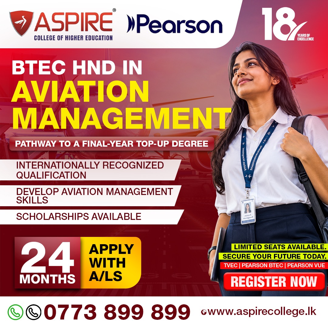 Build Your Future in Aviation Management