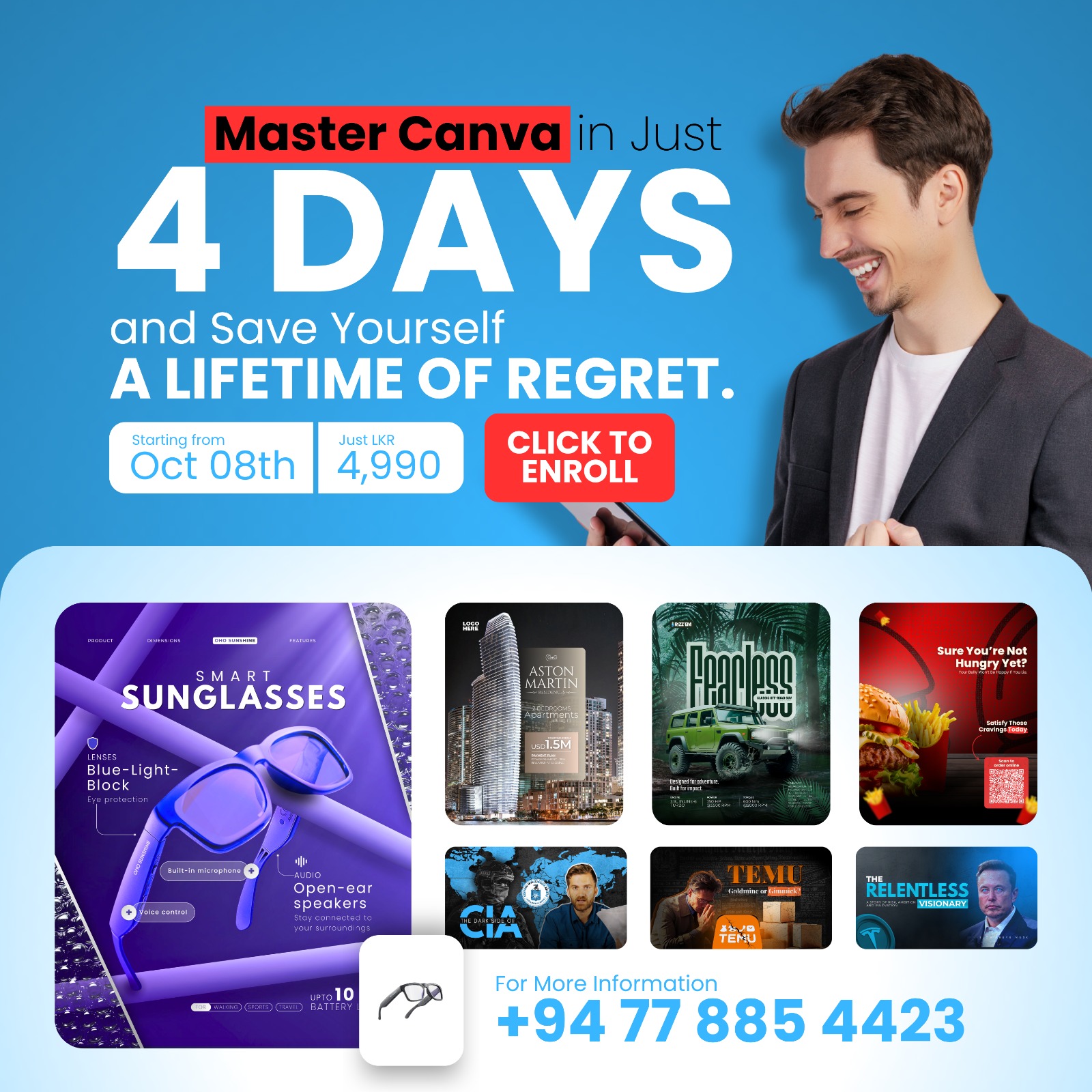 🎨 Master Canva in Just 4 Days — Online via Zoom!