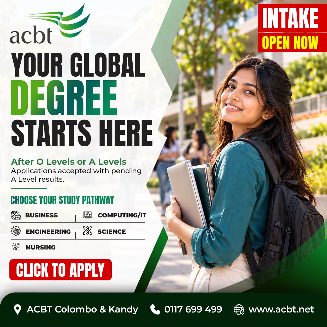 Your Global Degree Starts Here with ACBT! 